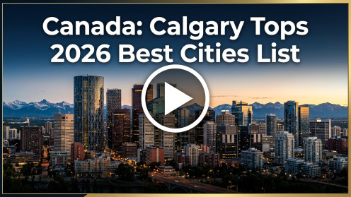 Canada: Calgary Tops 2026 Best Cities List